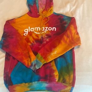 Amazon Pride “Glamazon” Hoodie, unisex, medium